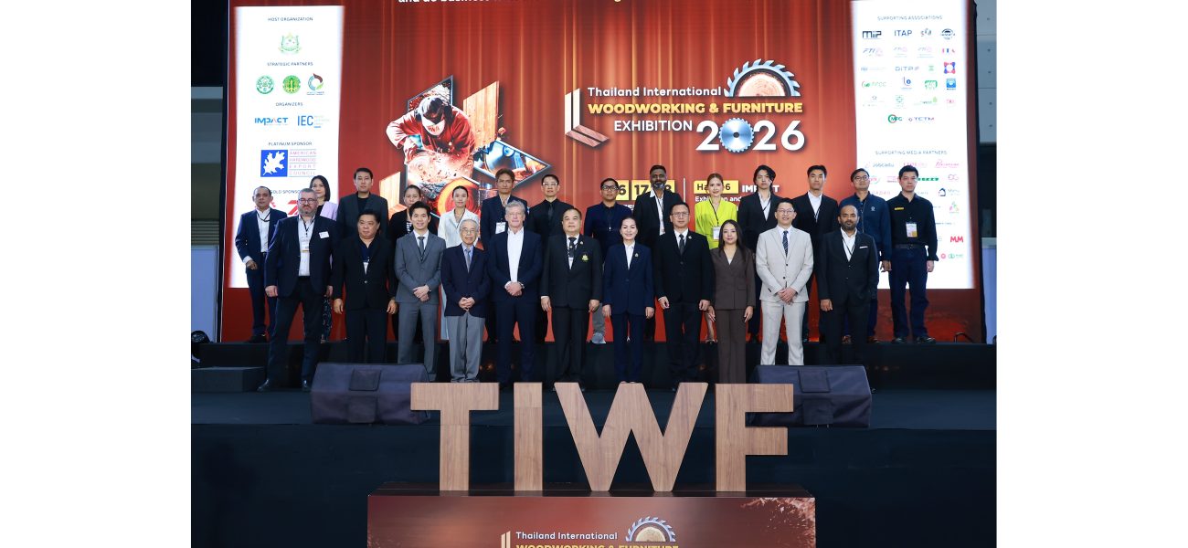 Thailand Increases TIWF Exhibition Size by 51% to Boost ASEAN Woodworking Industry