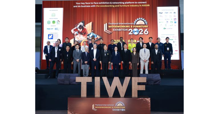 Thailand Increases TIWF Exhibition Size by 51% to Boost ASEAN Woodworking Industry