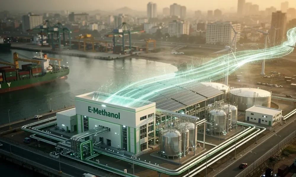 India Opens Port-Based E-Methanol Facility to Support Maritime Decarbonisation