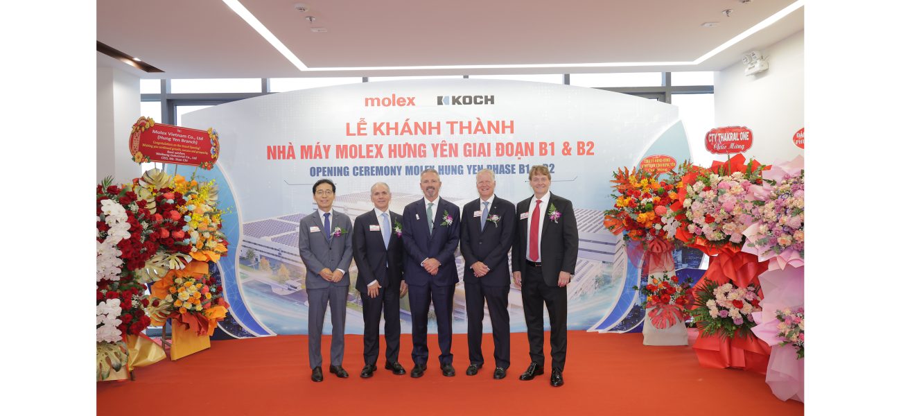 Molex Expands Hung Yen Manufacturing Plant To Support Data Centre Customers