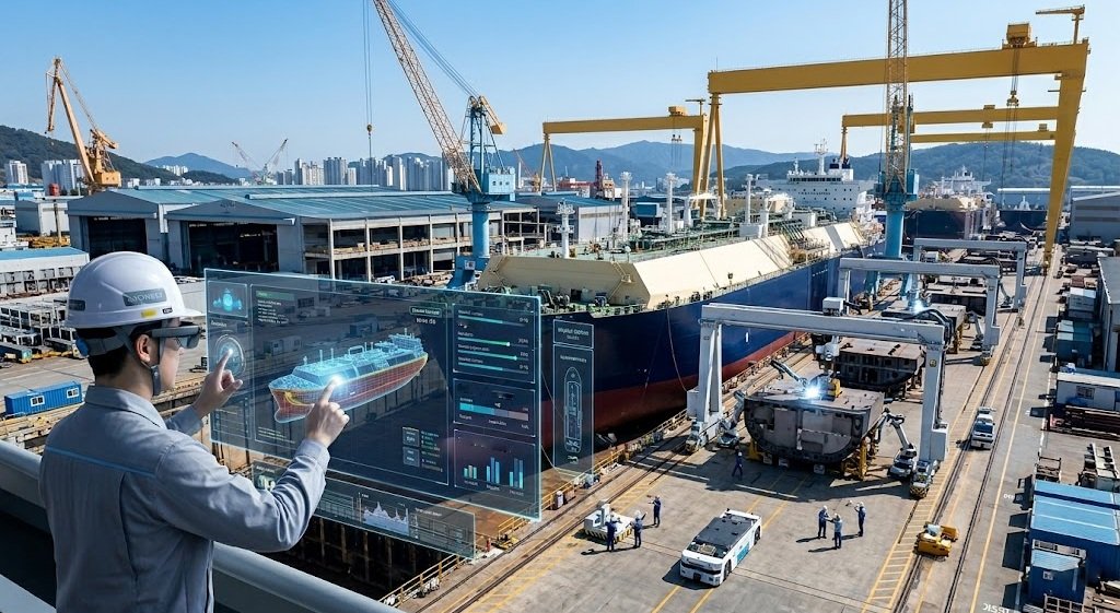 Korea to Invest Over US$1 Billion in AI Across Shipbuilding Supply Chain by 2030